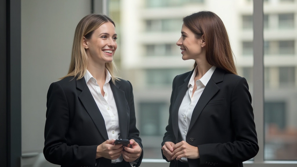 Leader conducting performance feedback discussion